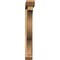 Ekena Millwork Funston Slat Smooth Bracket w/ Offset Brace, Western Red Cedar, 5 1/2"W x 42"D x 42"H BKT0604X42X42FST06SWR - alternate 3